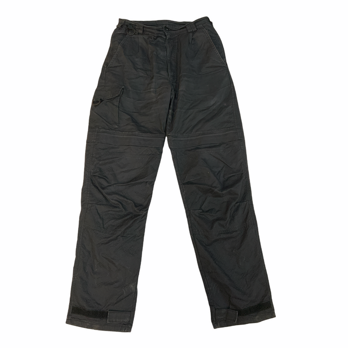 KIT DESIGN Men's Black Tactical Cargo Combo Shorts & Trousers Grade B