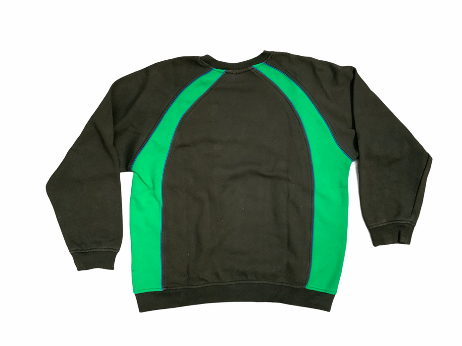 Black & Green Sweatshirt Pullover Jumper Grade B
