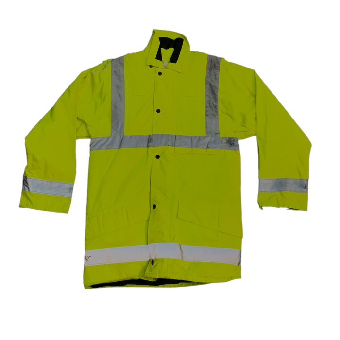 Hivis Yellow Raincoat Jacket Small/Regular OJ166