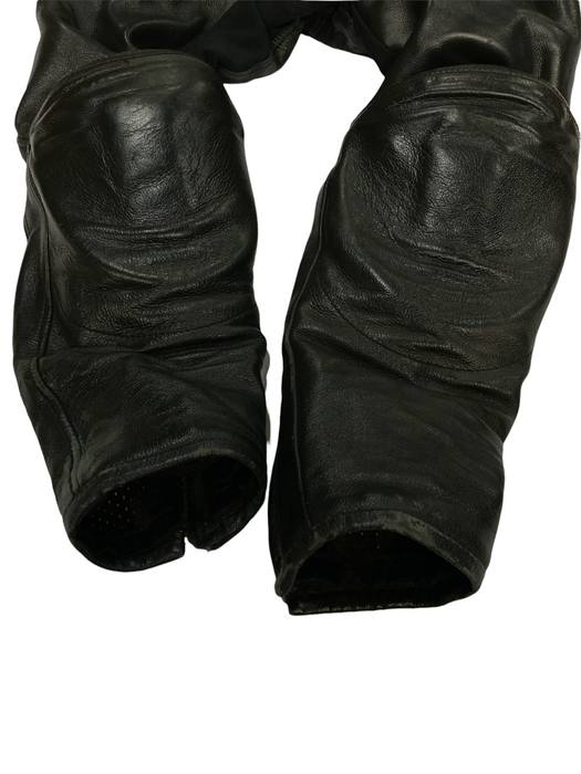 BKS Leather Motorbike Trouser Black From Two Piece Waist 38” BKSTRS12 Grade B