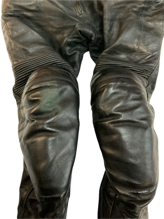 BKS Leather Motorbike Trouser Black From Two Piece Waist 36” BKSTRS10B Grade B