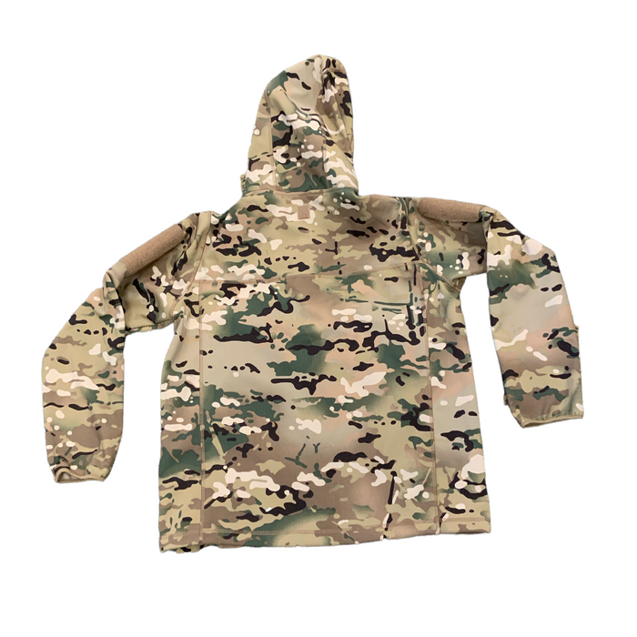 New Camouflage Softshell Jacket Security Camping Medium - OAJ93