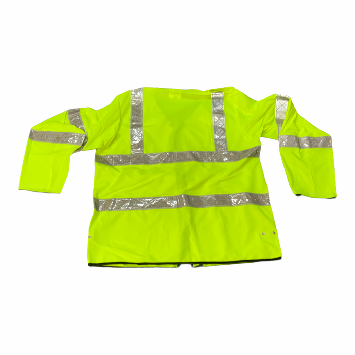Hi Viz Vis Lightweight Reflective Traffic Overcoat Walking Recovery New LW07N