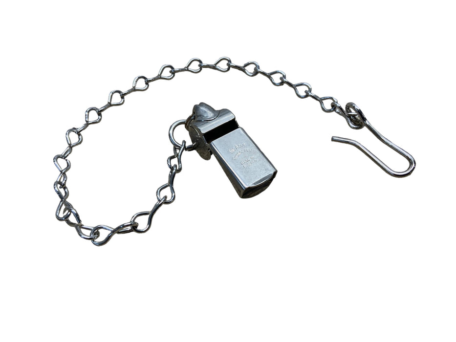 The Acme Thunderer City Police Whistle & Chain Dress Tunic ACMETHUNDERER1