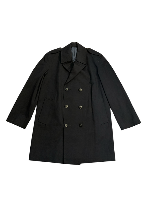 Male Vintage Grantham Police Trench Coat Midnight Blue Grade A TCGM01A