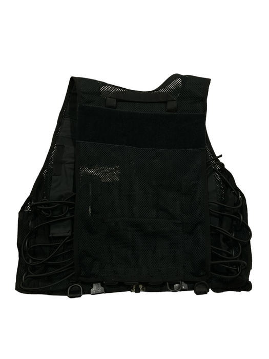 Black Tactical Load System Tac Vest Security Dog Handler Grade B OBTV47