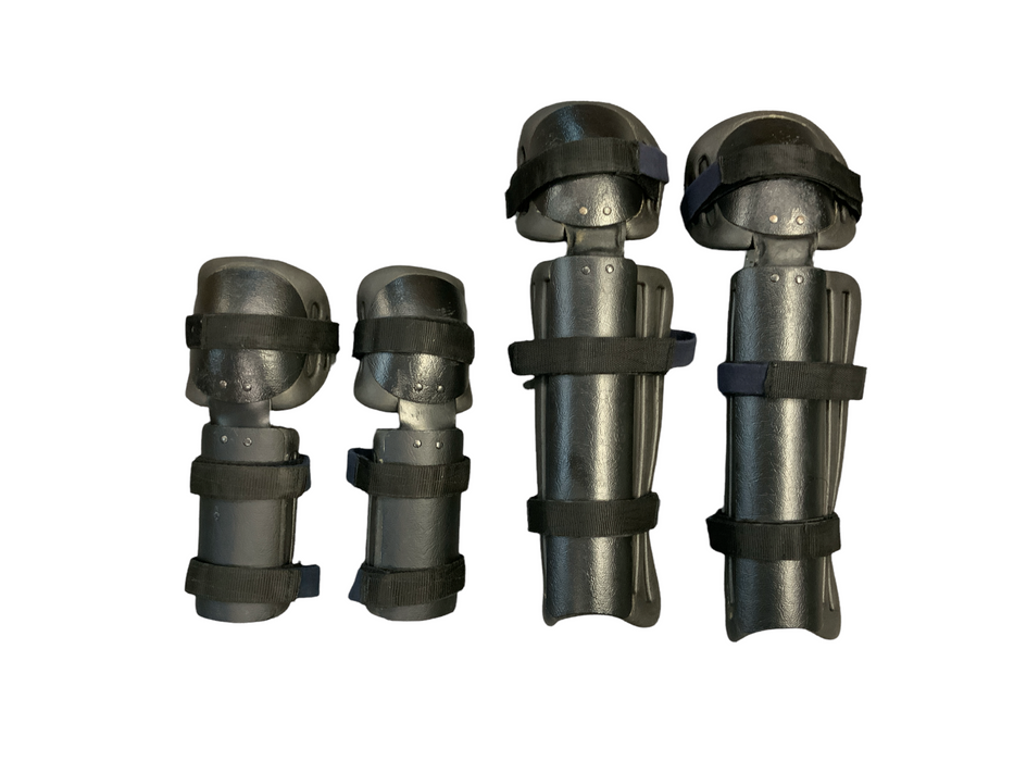Protective Riot Gear Set Forearm and Shin Guards Paintballing Airsoft ORGFS01