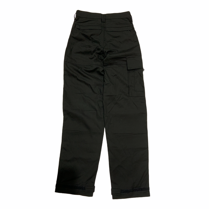 KIT DESIGN Ripstop Cargo Trousers Men's Black Tactical 710M NEW - KITCARGO2N