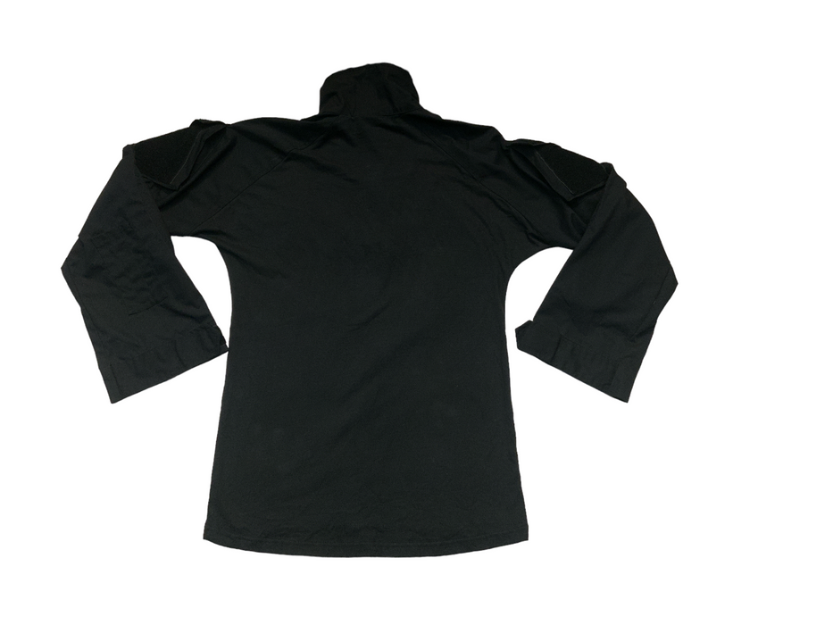SOLO Tactical Black UBAC Long Sleeve Shirt Ripstop Sleeve & Elbow Pads SUBAC01A