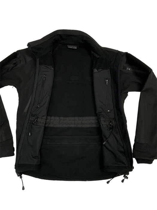 Mil-Tec Tactical Soft Shell Fleece Jacket Military Security Hiking Large OJ182