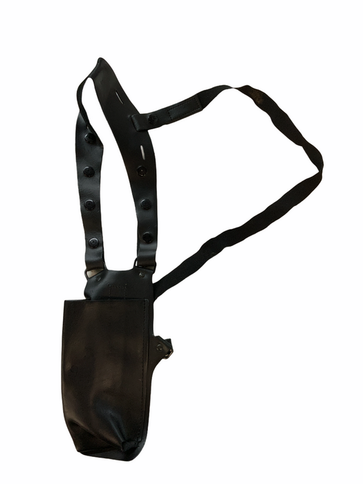 Black Covert Harness Covert Vest With Radio Pouch OCH24