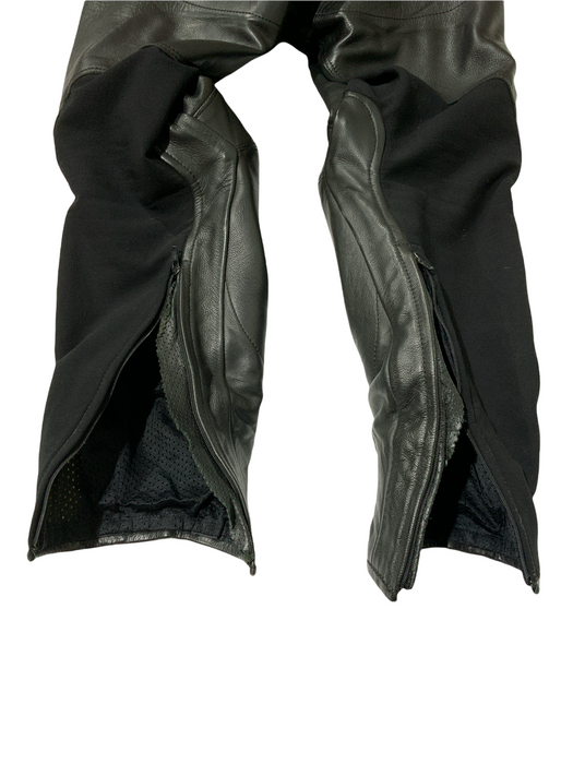 BKS Leather Trouser Black From Two Piece Waist 38" BKSTRS03B Grade B