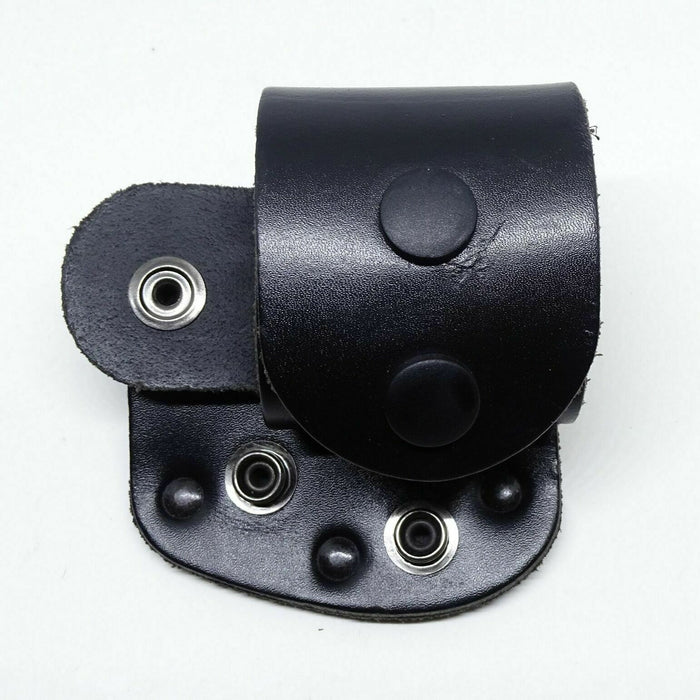 Leather Rigid Handcuff Holder 2" Loop TCH Hiatts Quickcuffs Speedcuffs BLTHCF03A