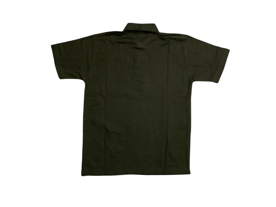 New Uneek Black Polyester/Cotton Polo Shirt