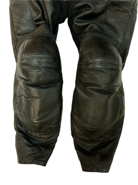 BKS Leather Trouser Black From Two Piece Waist 40" BKSTRS09B Grade B