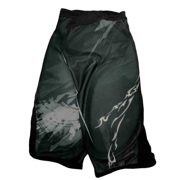 Knox Multi Sport Shorts Motorcycle Hip Thigh Coccyx Black/Grey KNOXSPSHB Grade B