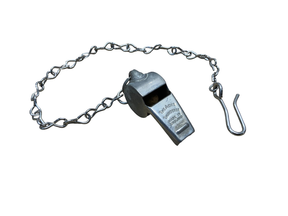 The Acme Thunderer City Police Whistle & Chain Dress Tunic ACMETHUNDERER2