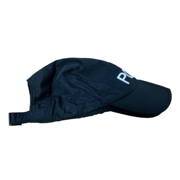 Police Branded Baseball Cap Black Folding BLAPOLCAP07