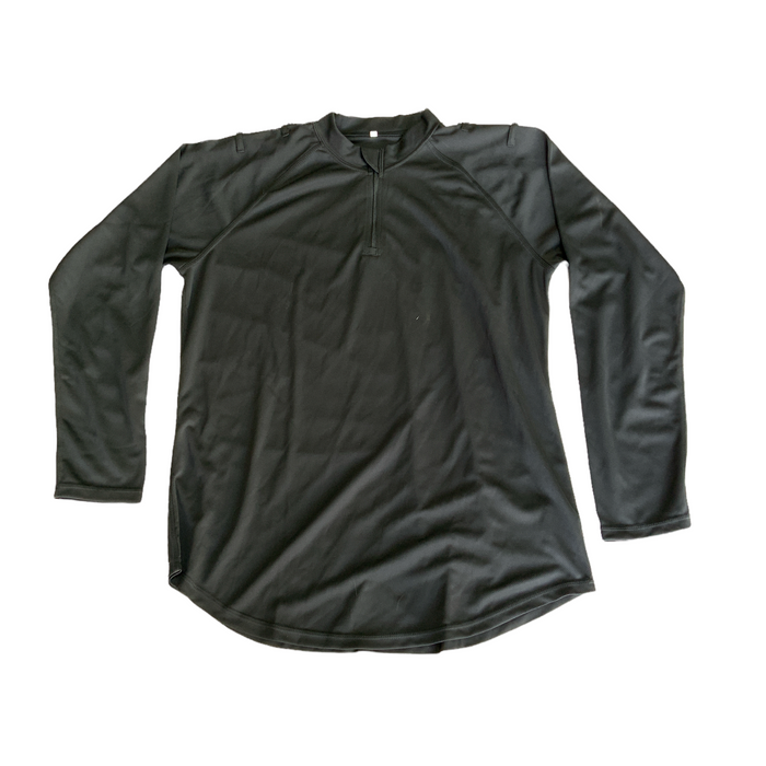 Shirt Wicking Long Sleeve Epaulettes Loops Male WKS25A