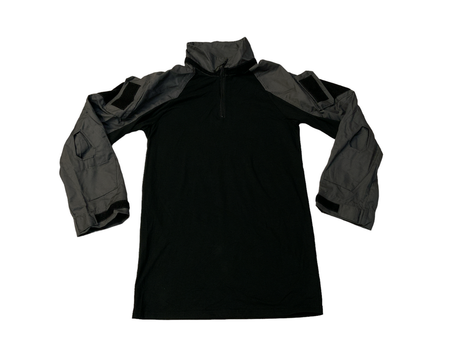 Rig GB Dynamic Tactical Black Grey Ripstop Long Sleeved Combat Shirt RIGS04AN