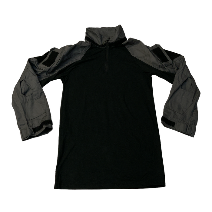 New Rig GB Dynamic Tactical Black Grey Ripstop Long Sleeved Combat Shirt RIGS04N