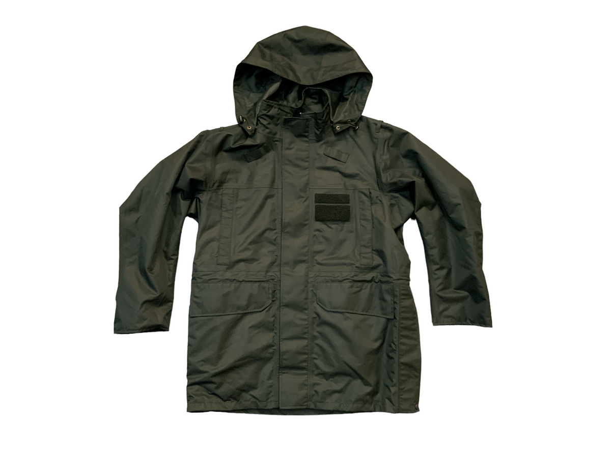 Police rain jacket with hood sales
