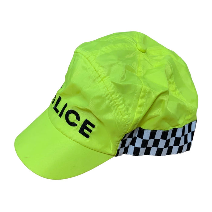 Genuine Hivis Yellow Police Branded Baseball Cap Style 1