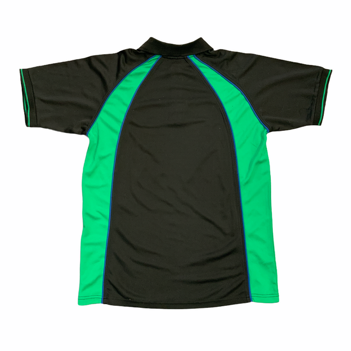 Wicking Polo Shirt Mechanic Male Black Green Breathable Security ATSWPSA