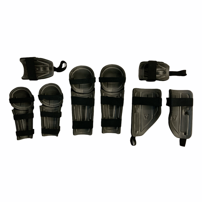 Protective Riot Gear Set Forearm, Upper Arm, Thigh and Shin Guards Airsoft S01.2