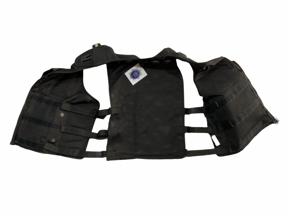 Black Tactical Load System Tac Vest Security Dog Handler Marshal BV09