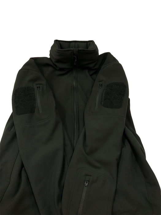 Tactical Black Jacket Softshell Coat Utility Security OJ129B Grade B