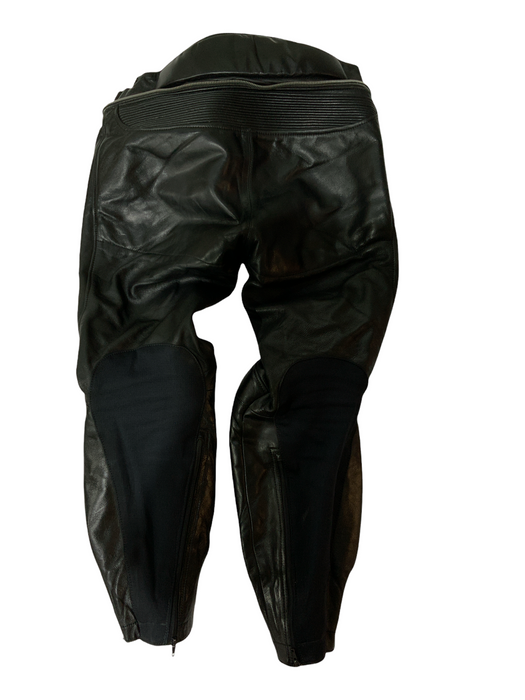 BKS Leather Motorbike Trouser Black From Two Piece Waist 35" BKSTRS02B Grade B