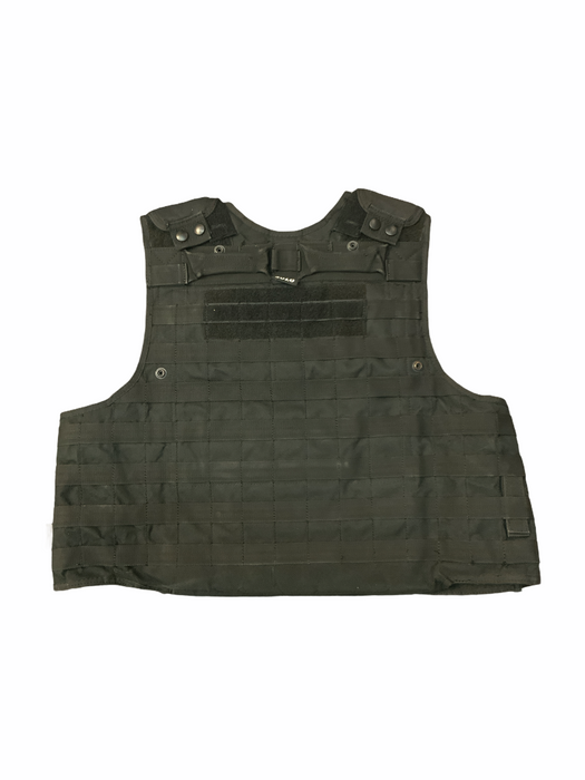 Solo Black Tactical Molle Vest And Body Armour Cover Grade A !COVER ONLY! SOC01A