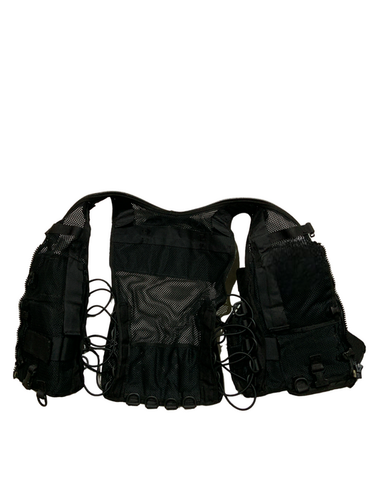 Black Tactical Load System Tac Vest Security Dog Handler Grade B OBTV48