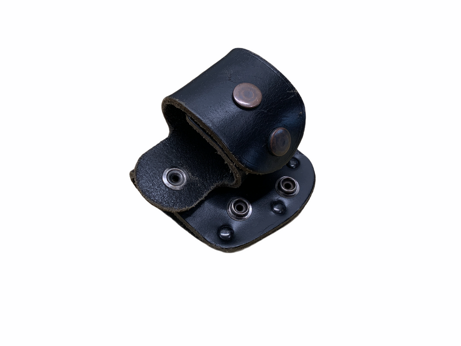 Leather Rigid Handcuff Holder 2" Loop TCH Hiatts Quickcuffs Speedcuffs BLTHCF03