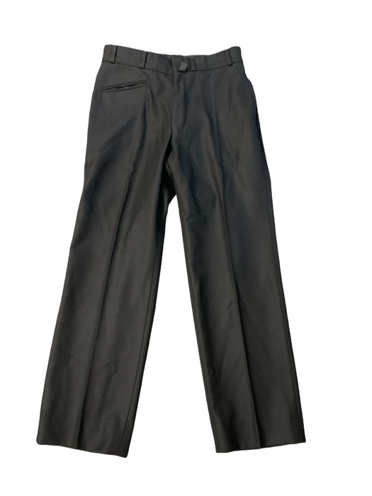 Male Prison Officer Formal Uniform Trousers Dark Navy 100% Wool Grade A WTRS01A