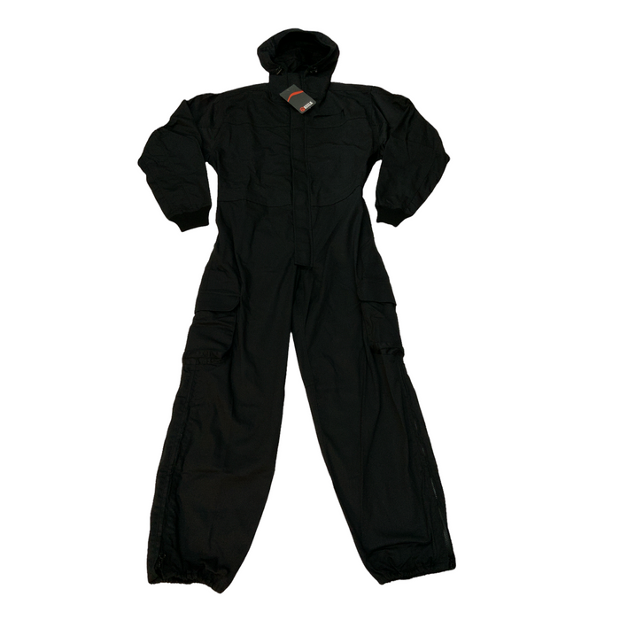 New Keela Black Tactical Overall Coverall Paintballing Workwear Airsoft KC03N