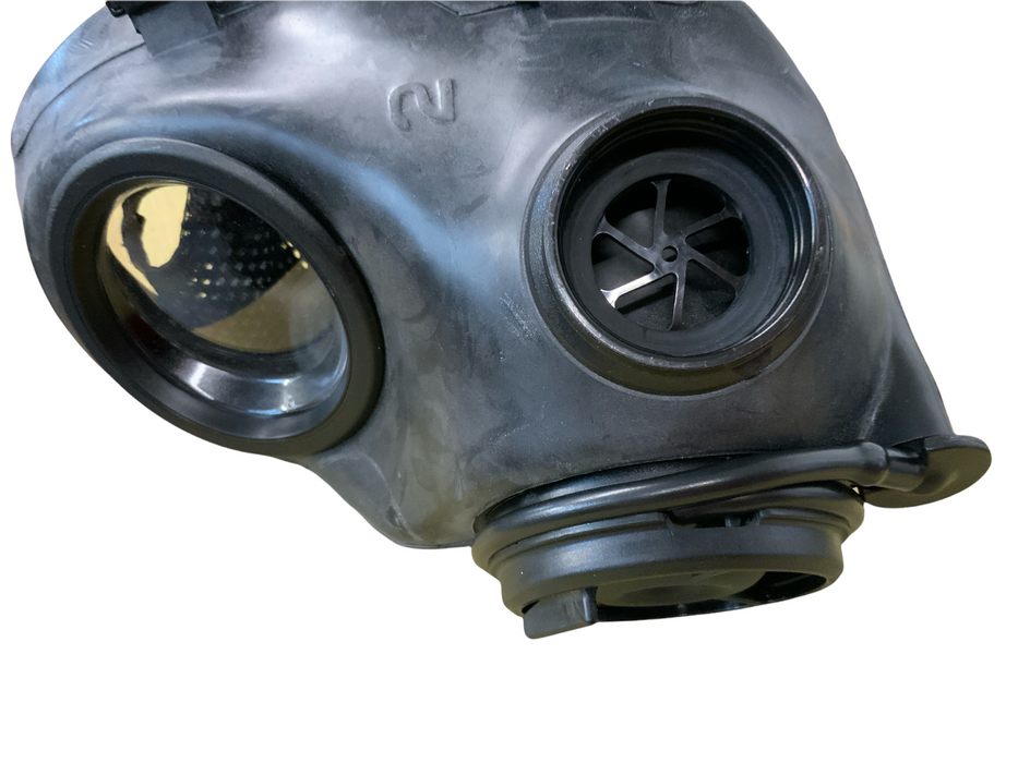 Avon FM12 Single Port Respirator Gas Mask Only MISSING VALVES CBRN SAS ARMY