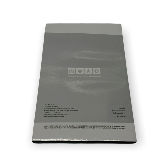 Avon FM53 Gas Mask Respirator User Instructions Manual