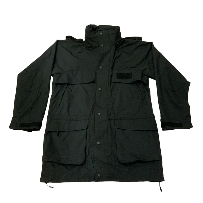 Black Waterproof Jacket Coat 3/4 Security Dog Handler OJ125