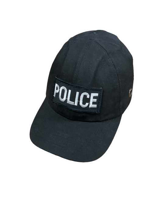 Genuine Black Police Baseball Cap Bump Cap Style 1