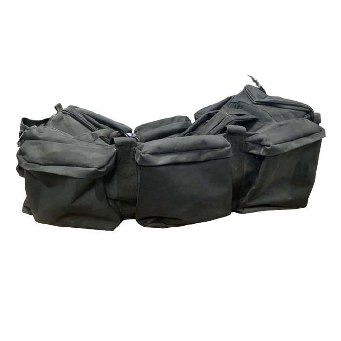 Black Tactical Durable Nylon Short Handled Kit Bag Large Rucksack KB03B