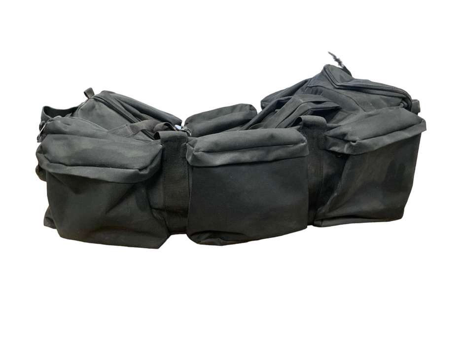 Black Tactical Durable Nylon Short Handled Kit Bag Large Rucksack KB03B