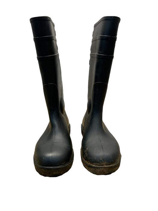 Black Dunlop Steel Toe Cap Wellington Boots Wellies Grade A DUNLOPA