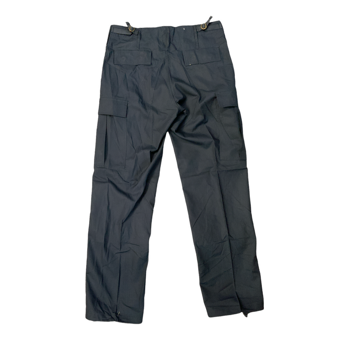 Genuine Norwegian Navy Blue Ripstop Combat Cargo Trousers OAT49