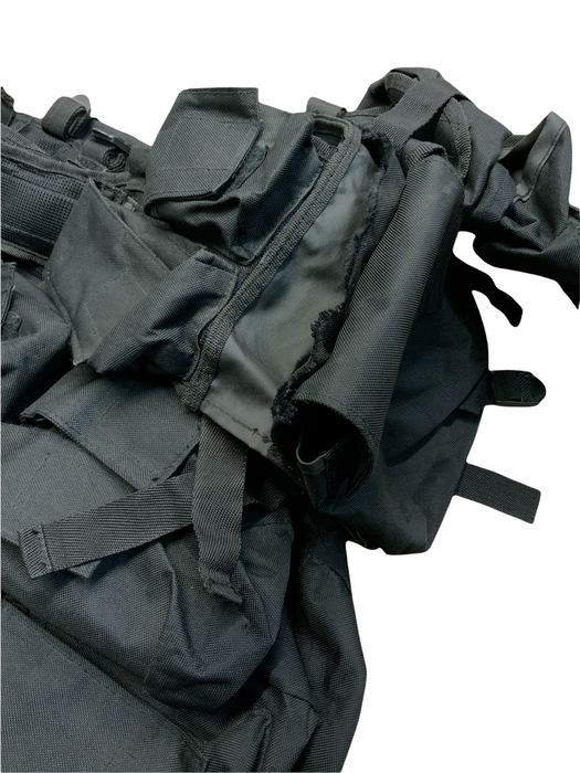 Black Tactical Load System Tac Vest Security Dog Handler OBTV27 Grade B