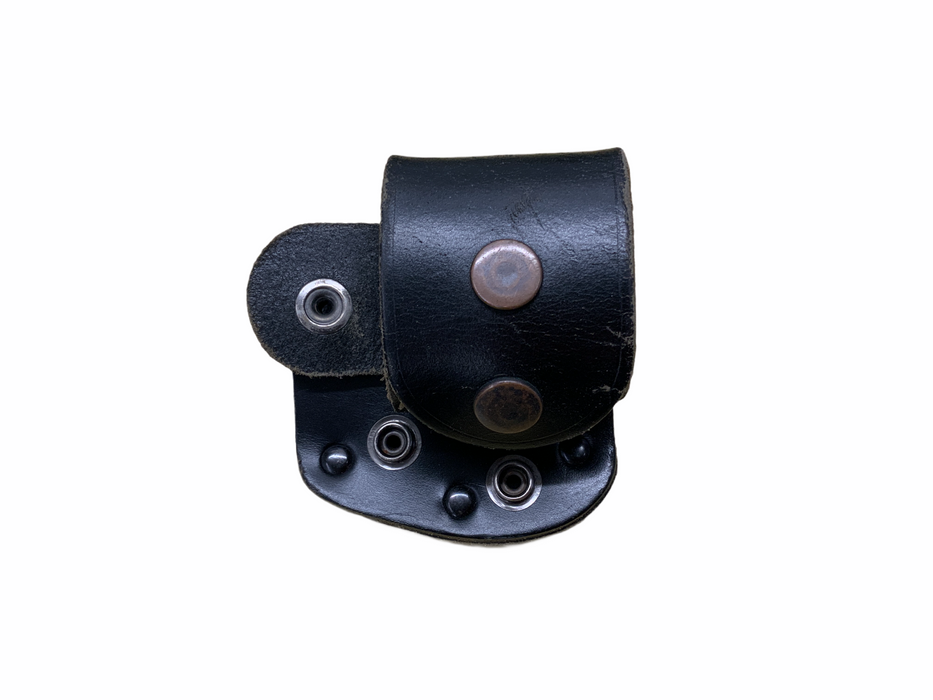 Leather Rigid Handcuff Holder 2" Loop TCH Hiatts Quickcuffs Speedcuffs BLTHCF03