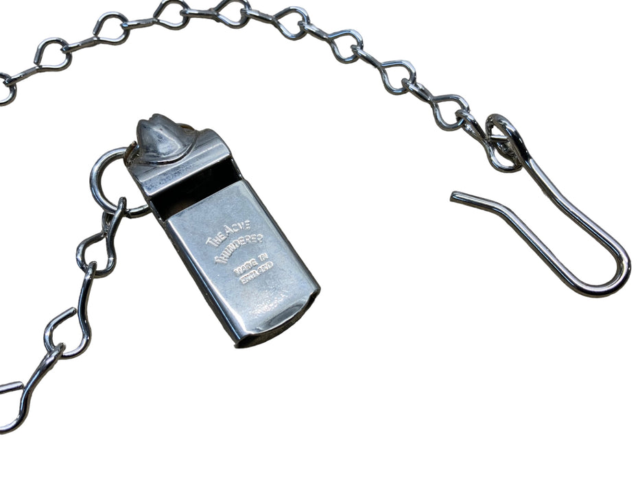The Acme Thunderer City Police Whistle & Chain Dress Tunic ACMETHUNDERER1