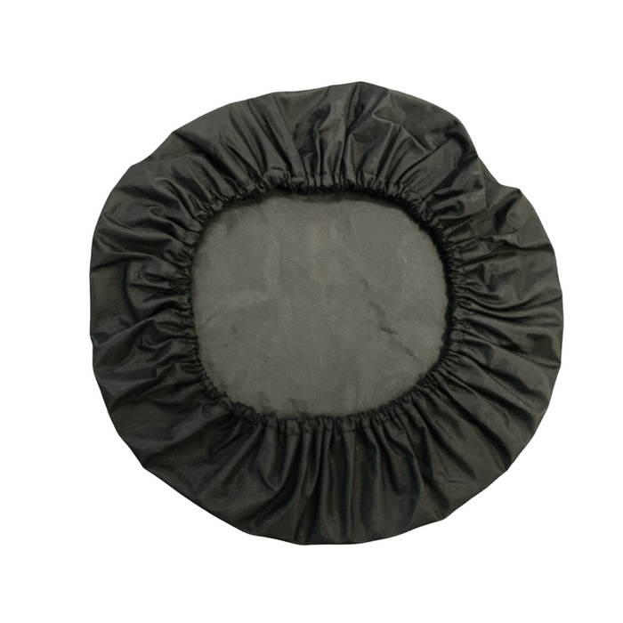 Black Polyester Waterproof Rain Cover for Flat Peak Caps BPKCAPCOV1A