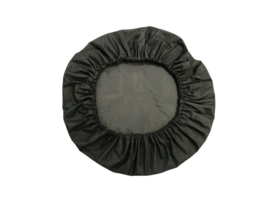 Black Polyester Waterproof Rain Cover for Flat Peak Caps BPKCAPCOV1A